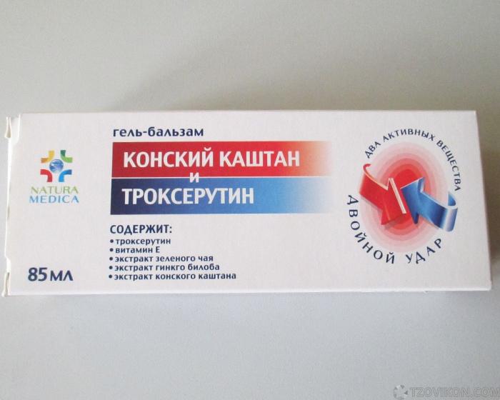 
                            Гель-бальзам &laquo;Конский каштан и троксерутин&raquo;, Natura Medica
                         - отзывы