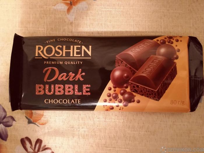 
                            Шоколад &laquo;Dark bubble&raquo; Roshen
                         - отзывы