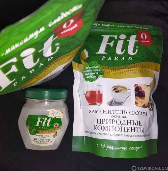 
                            Заменитель сахара Fit parad №7
                         - отзывы