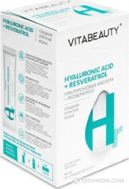 
                            Желейный батончик Vitabeauty Hyaluronic Acid + Resveratrol
                         - отзывы
