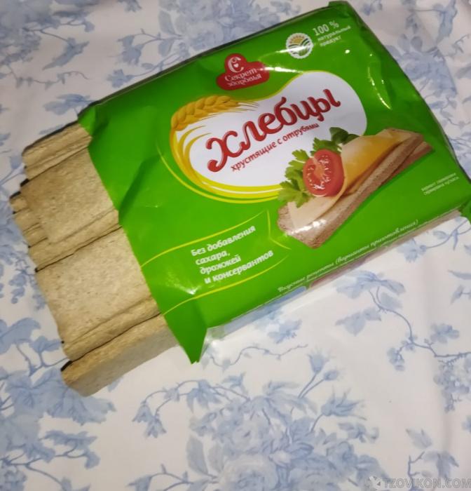 
                            Хлебцы &laquo;Секрет здоровья&raquo; Хрустящие с отрубями
                         - отзывы