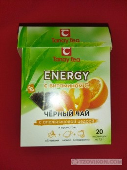 
                            Чёрный чай &laquo;Tanay tea&raquo; С апельсиновой цедрой
                         - отзывы