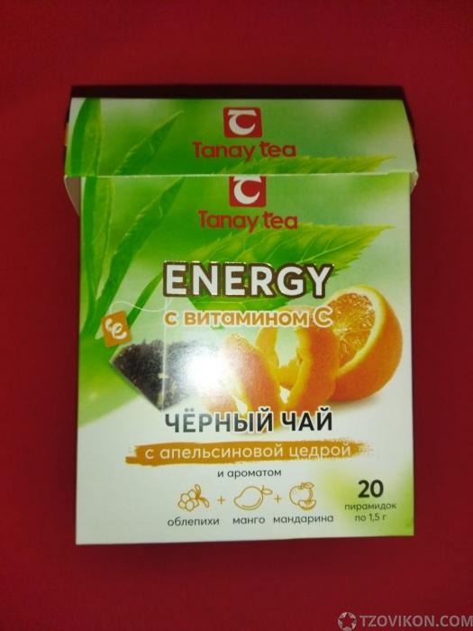 
                            Чёрный чай &laquo;Tanay tea&raquo; С апельсиновой цедрой
                         - отзывы
