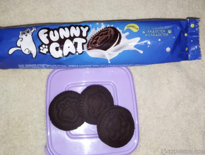 
                            Печенье Funny Cat, Посольство вкусной еды
                         - отзывы