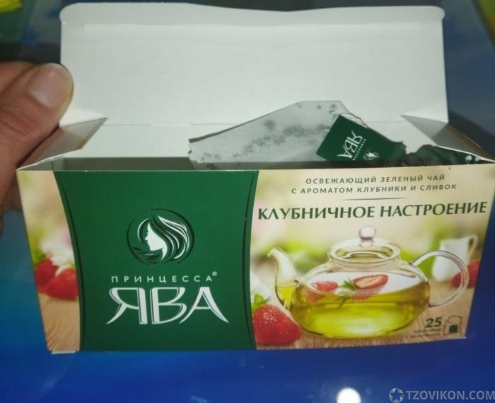 
                            Чай &laquo;Принцесса Ява&raquo; Клубничное настроение
                         - отзывы
