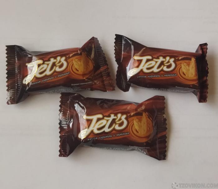 
                            Батончик Jet's Мягкая карамель с печеньем
                         - отзывы